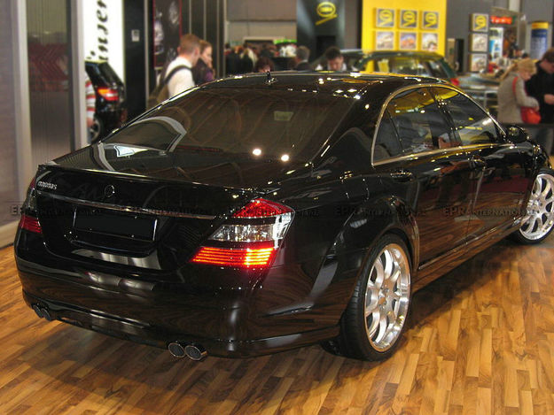 Picture of S-Class W221 06-12 S250 S280 S300 S350 S400 S500 S550 S600 4MATIC GUARD Bar Style Rear lip