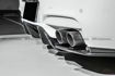 Picture of M6 F06 F12 F13 E-Style Rear Diffuser 3Pcs (Real M6)