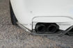 Picture of M6 F06 F12 F13 E-Style Rear Diffuser 3Pcs (Real M6)