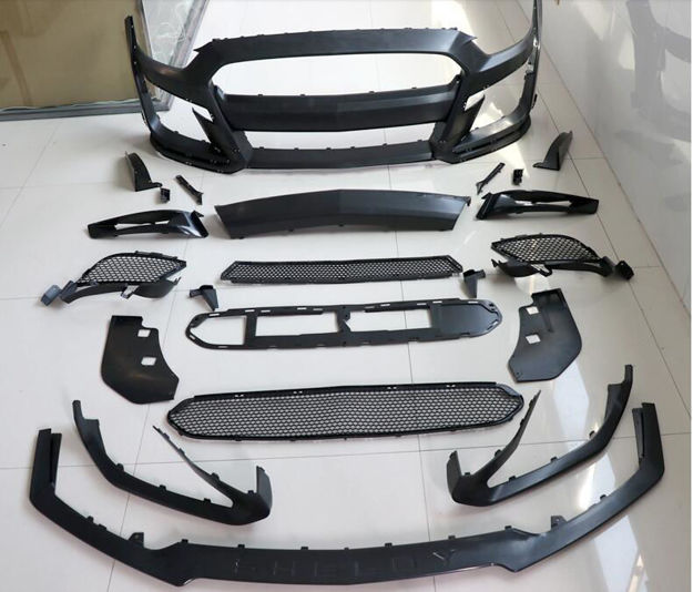 Picture of Ford Mustang 2015-17 GT500 Style Front Bumper ABS - USA WAREHOUSE